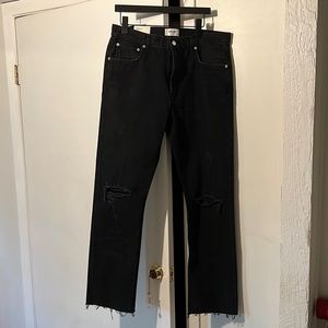 Agolde Cherie high rise straight jean. Size 31, brand new never worn.